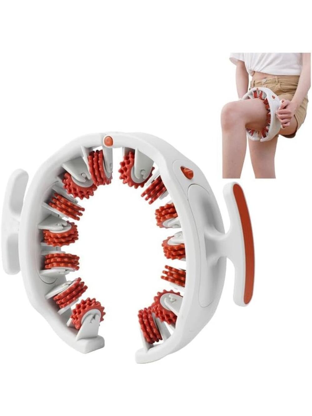 3 in 1 Cellulite Manual Body Massage Roller, Gentle Relaxation Home Spa Massage